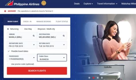 pal airlines booking.